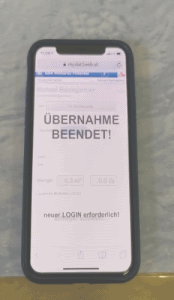 Übernahme beendet
